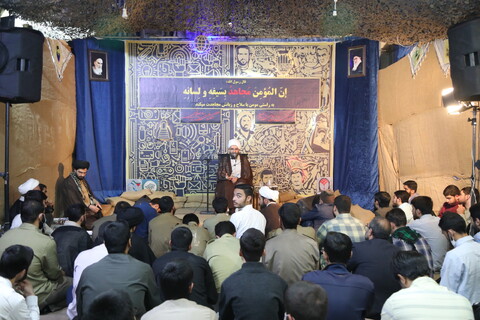 تصاویر / یادواره شهدای مدرسه علمیه حقانی