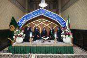 PHOTOS/ Female Holy Quran reciters cherished in Imam Reza holy shrine