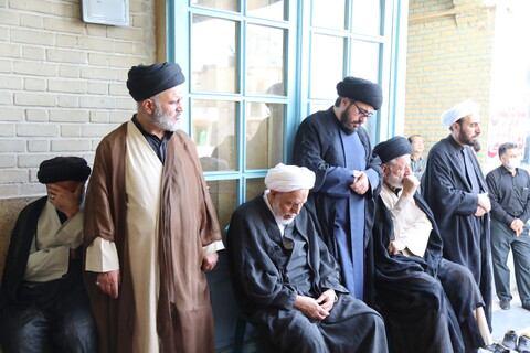 تصاویر / مراسم تشییع حجت الاسلام والمسلمین سید محمدباقر میرنعمتی ( موسوی )