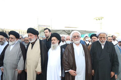 تصاویر / مراسم تشییع حجت الاسلام والمسلمین سید محمدباقر میرنعمتی ( موسوی )