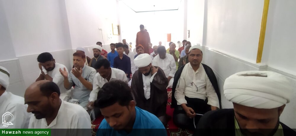 موضع بڑاگاؤں ضلع جونپورمیں مسجد کا افتتاح