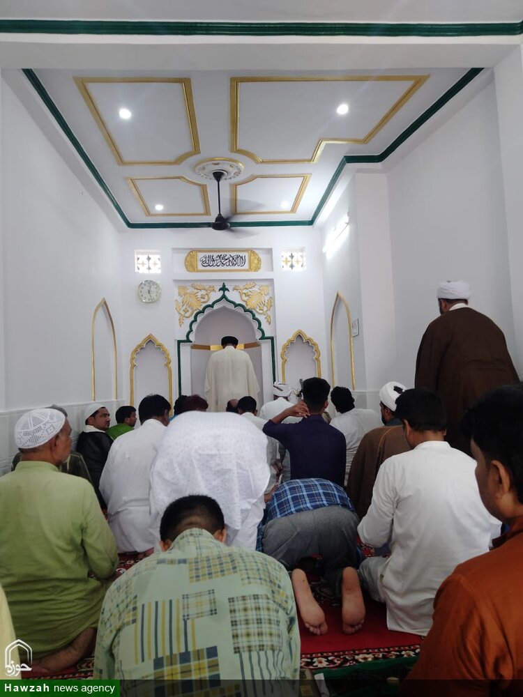 موضع بڑاگاؤں ضلع جونپورمیں مسجد کا افتتاح