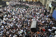 Photo/ Thousands attend mass funeral of Ayatollah Fateminia in Qom
