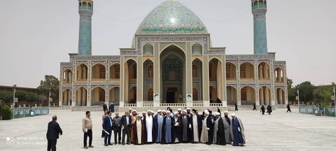 تصاویر:گردهمایی اءمه جمعه وجماعات منطقه کاشان دراستان مقدس آقا علی عباس(ع) بادرود