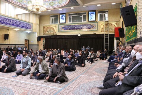 تصاویر/ مراسم گرامیداشت رحلت استاد فاطمی نیا در مسجد جنرال ارومیه