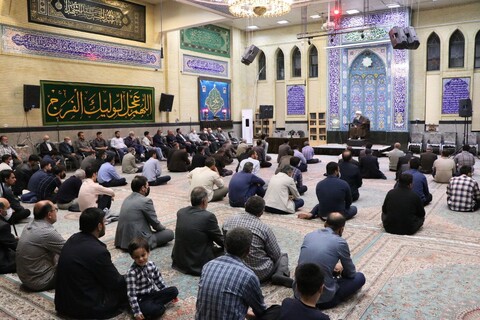 تصاویر/ مراسم گرامیداشت رحلت استاد فاطمی نیا در مسجد جنرال ارومیه