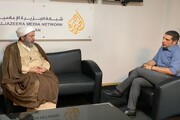 حضور رئیس سازمان فرهنگ و ارتباطات اسلامی در دفتر شبکه الجزیره