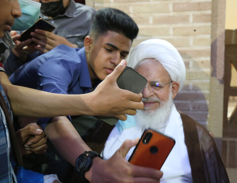 تصاویر مراسم جشن تکلیف مدرسه ملاصدرا با حضور امام جمعه یزد