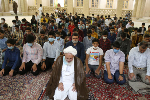 تصاویر مراسم جشن تکلیف مدرسه ملاصدرا با حضور امام جمعه یزد