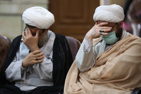 تصاویر/ نشست گنکره ملی ۴۰۰۰ شهید روحانی در مرکز فقهی ائمه اطهار(ع)