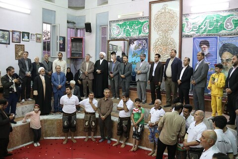 تصاویر/ مراسم گلریزان آزادی زندانیان غیر عمد در زورخانه ارومیه