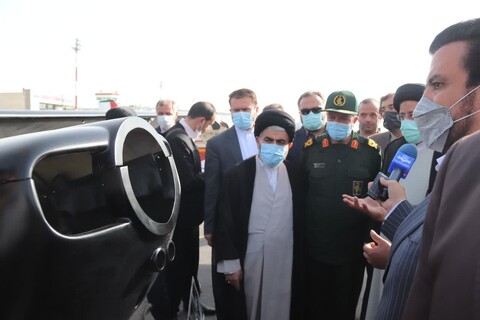 تصاویر/ ورود رییس جمهور به آذربایجان غربی