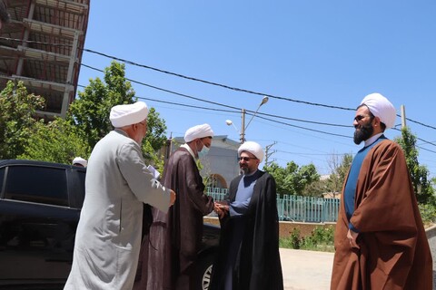 بازدید رابط دولت با حوزه و روحانیت از مدرسه علمیه امام خامنه ای ارومیه