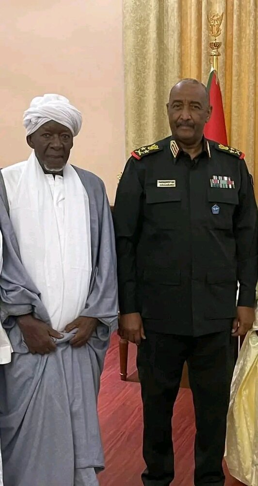 دیدار مرشد تیجانیه سنگال با رئیس جمهور کشور سودان+تصاویر