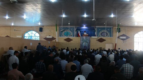 حضور نماینده ولی فقیه خوزستان و مسئولان استانی در نماز جمعه ایذه