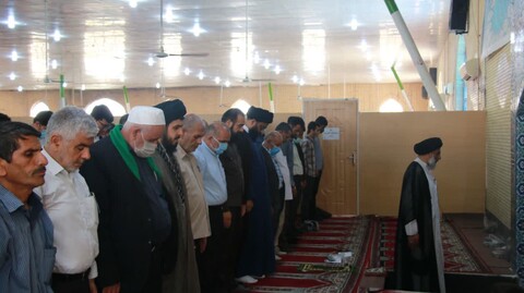 حضور نماینده ولی فقیه خوزستان و مسئولان استانی در نماز جمعه ایذه