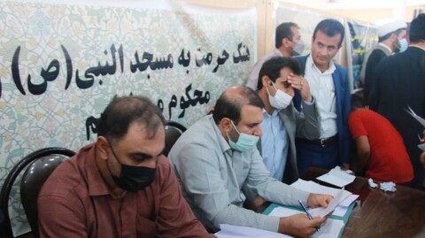 حضور نماینده ولی فقیه خوزستان و مسئولان استانی در نماز جمعه ایذه