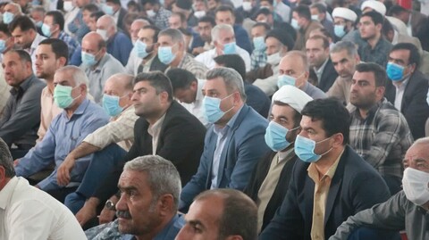 حضور نماینده ولی فقیه خوزستان و مسئولان استانی در نماز جمعه ایذه