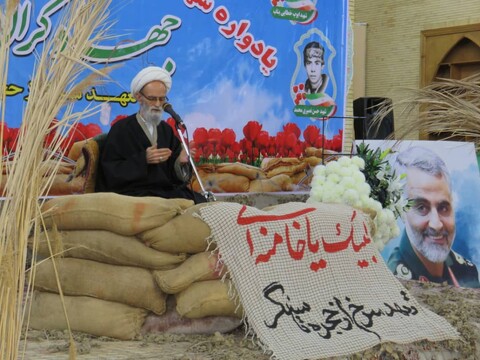 تصاویر/ یادواره شهدای طلاب و روحانی شهرستان بناب
