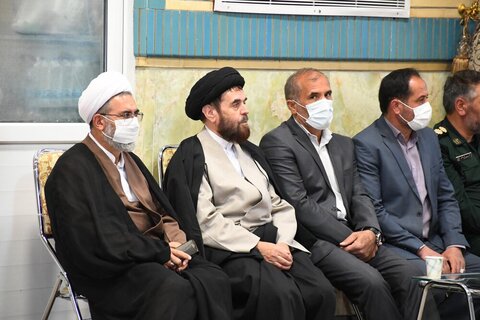 بالصور/ إقامة مجلس تأبين الفقيد السيد عبد الله فاطمي نيا في مدينة أرومية شمالي غرب إيران