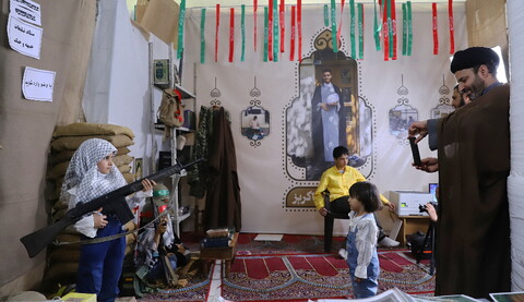 تصاویر/ نمایشگاه "ردای سرخ" کنگره ۴ هزار شهید روحانی در قم