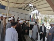 تصاویر/ غبارروبی مزار شهدای عملیات آزادسازی خرمشهر و شهدای روحانی زاهدان