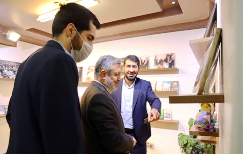 بازدید مسئول دفتر نمایندگی وزارت امور خارجه در قم از خبرگزاری حوزه