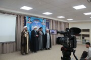 تصاویر/ کنگره ۴ هزار شهید روحانی همزمان با سراسر کشور در مدرسه خاتم الانبیاء (ص) سنندج