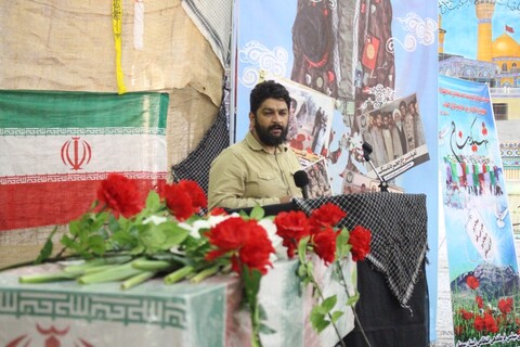تصاویر/ وداع با شهید گمنام در ستاد فرماندهی انتظامی استان سمنان