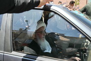 Photo/ Imam Sadiq Martyrdom Anniversary Mourning Procession in the Presence of Grand Ayatollah Vahid Khorasani