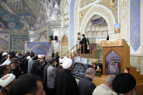 تصاویر/ اجتماع عزاداران شهادت امام صادق‌(ع) در مشهد