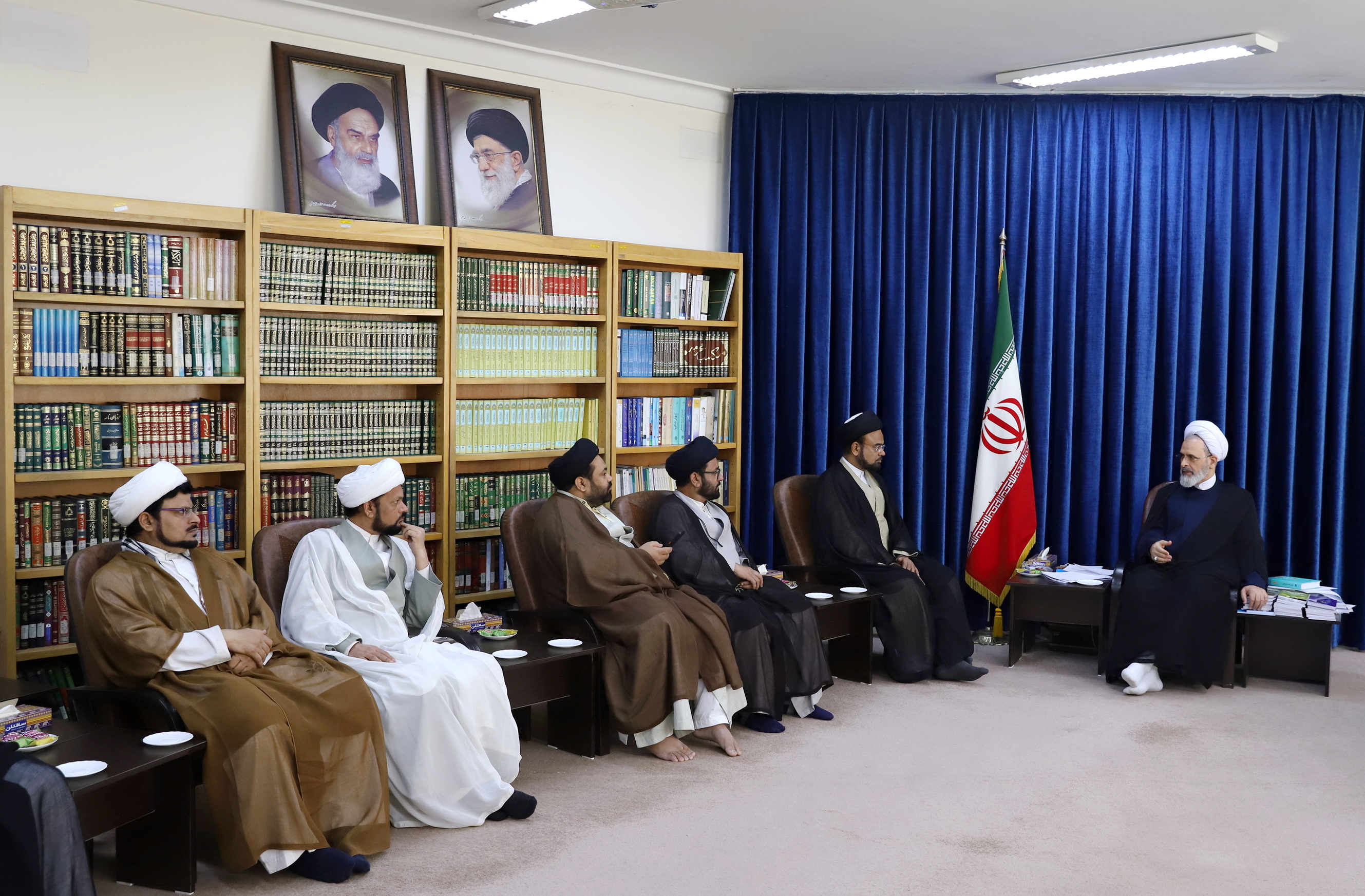 Photo/ Ayatollah Arafi Meets Group of India's Friday Prayer Imams