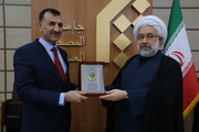 نشست رئیس دانشگاه دولتی سامرا با رئیس جامعه المصطفی العالمیه در قم