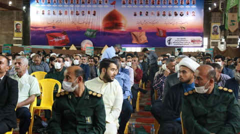 تصاویر / مراسم گرامیداشت جانباختگان حادثه متروپل آبادان در اهواز