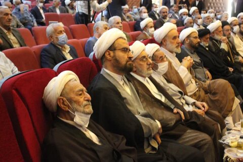 تصاویر/ نکوداشت مرحوم حجت الاسلام والمسلمین شیخ محمد تقی روشن در لرستان