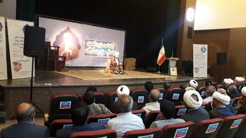 تصاویر/ نکوداشت مرحوم حجت الاسلام والمسلمین شیخ محمد تقی روشن در لرستان