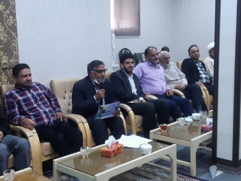 تصاویر/ دیدارجمعیت موتلفه کاشان با نماینده ولی فقیه