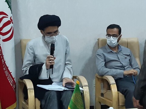 تصاویر/ دیدارجمعیت موتلفه کاشان با نماینده ولی فقیه