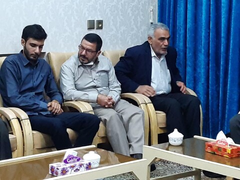 تصاویر/ دیدارجمعیت موتلفه کاشان با نماینده ولی فقیه