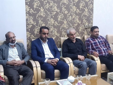 تصاویر/ دیدارجمعیت موتلفه کاشان با نماینده ولی فقیه