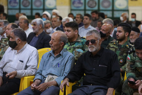 تصاویر / مراسم یادبود جانباختگان حادثه متروپل آبادان در قزوین برگزارشد