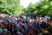 تصاویر/ اجرای سرود " سلام فرمانده " در شهرستان شاهین‌دژ