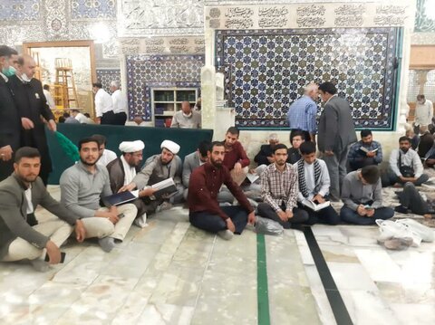 تصاویر/اردوی زیارتی طلاب مدرسه سفیران هدایت حضرت ولیعصر (ع) بیجار در مشهد مقدس