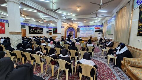 لقاء ممثل الإمام الخامنئي في العراق بالكوادر النسوية الفاعلة والناشطة في البصرة الفيحاء