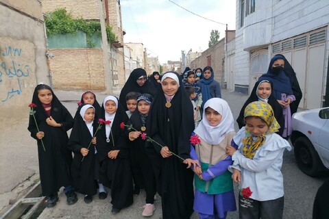 تصاویر/ مراسم جشن روز دختر به همت مدرسه علمیه خواهران تکاب