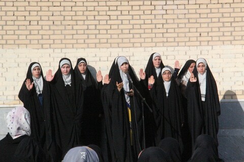 تصاویر/ جشن روز دختر و دهه کرامت در میاندوآب با همکاری مدرسه علمیه الزهرا (س)