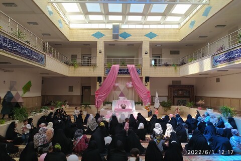 تصاویر/ جشن روز دختر در مدرسه علمیه ریحانة الرسول ارومیه