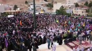 فیلم| اجرای سرود «سلام فرمانده» در مهدی‌شهر