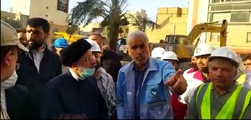 رئیسی صبح جمعه به متروپل آبادان رفت