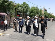 تصاویر/ عزاداری خیابانی مردم پلدشت در سالروز رحلت امام خمینی(ره)